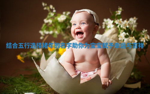 结合五行选择猪年的名字助你为宝宝赋予幸运与吉祥